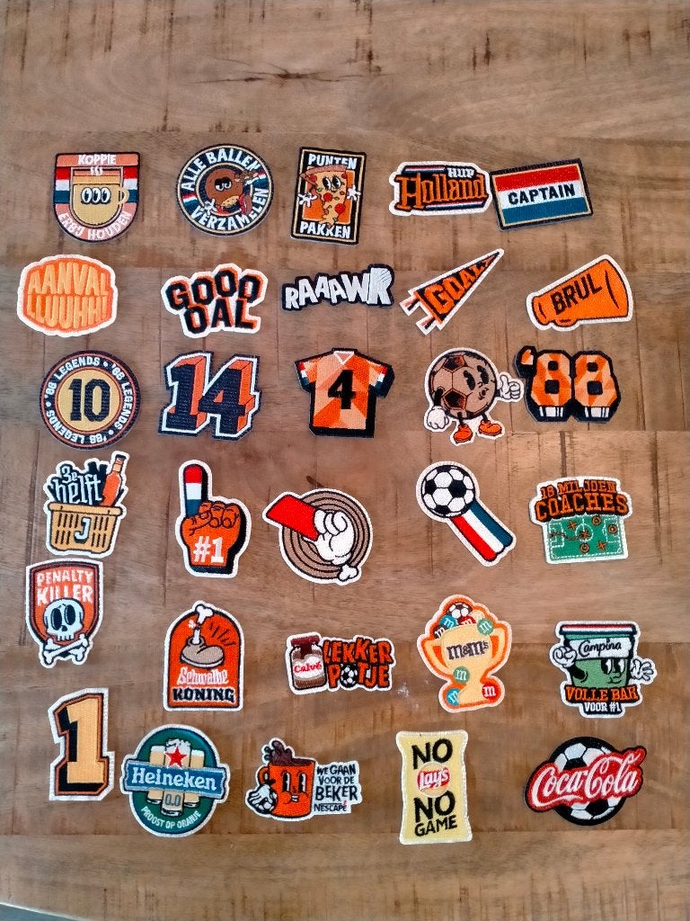 Jumbo juichjack brul captain voetbal kleding embleem logo, Ophalen of Verzenden, Nieuw, Overige binnenlandse clubs, Poster, Plaatje of Sticker