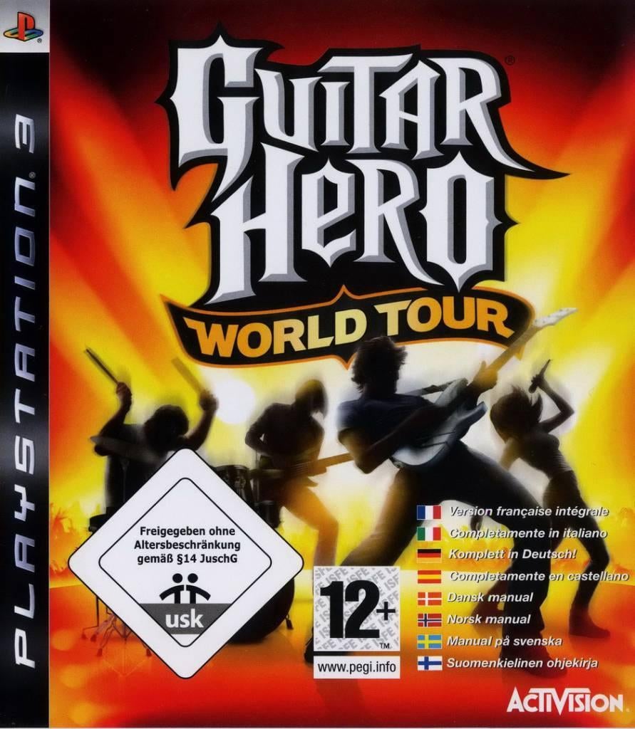 Ps3 guitar hero world tour, Muziek, Vanaf 18 jaar, 1 speler, Ophalen of Verzenden