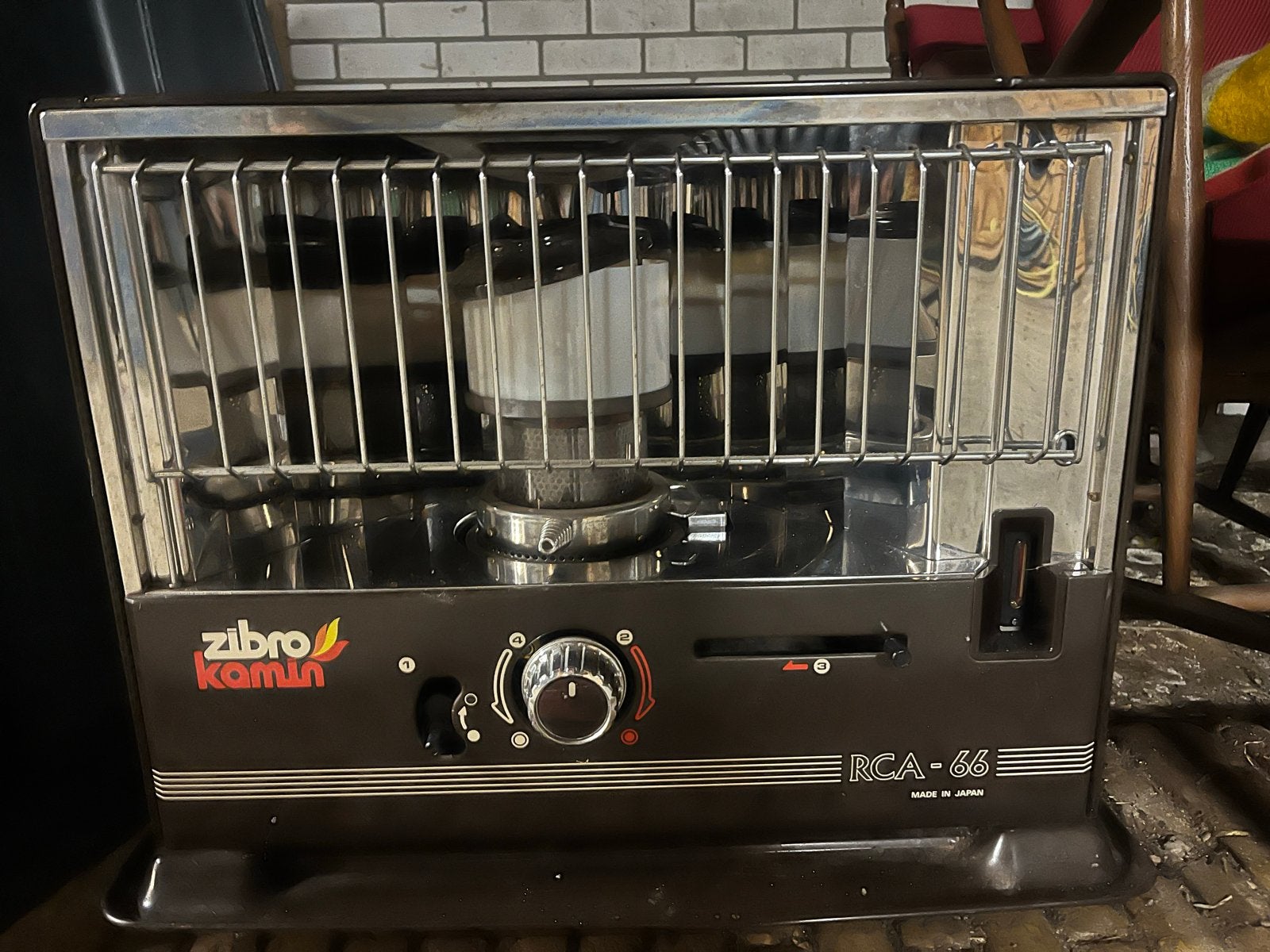 Zibro Kamin RCA-66 Petroleumkachel, Ophalen, 30 tot 80 cm, Gebruikt, Kachel