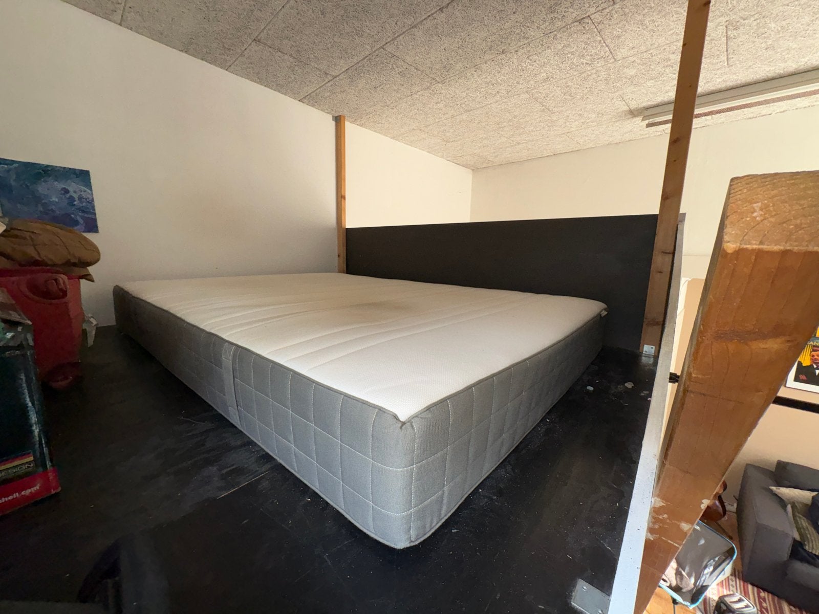 IKEA Hövåg matras 140x200, Ophalen, Gebruikt, Tweepersoons, 140 cm