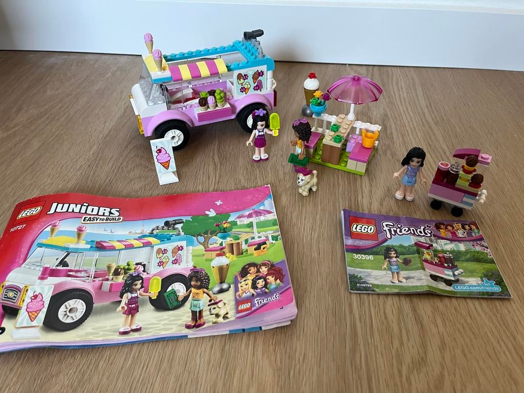 LEGO Emma's IJskarretje (30396) + 10727, Lego, Friends, Ophalen of Verzenden, Zo goed als nieuw