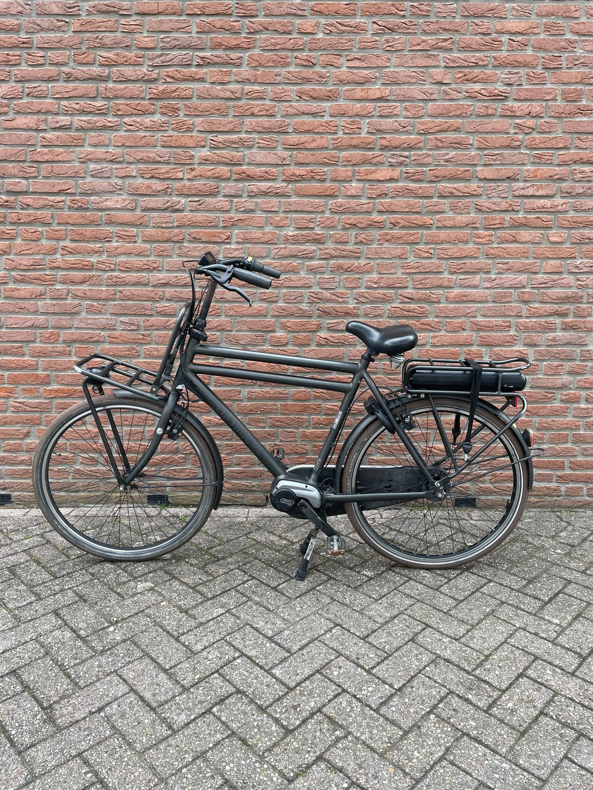 Cortina U4 Elektrische Herenfiets Middenmotor, Fietsen en Brommers, Ophalen, Zo goed als nieuw, Cortina, 50 km per accu of meer