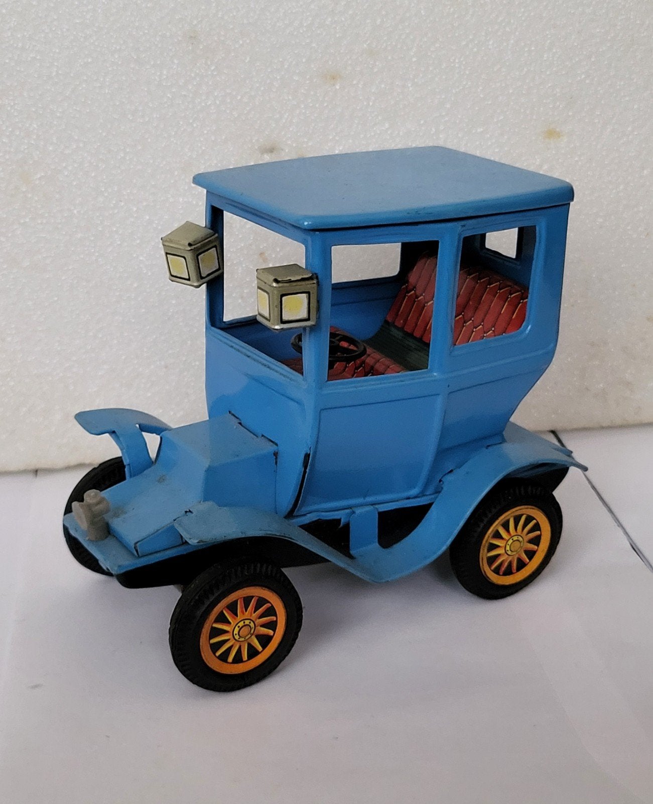 Vintage Blikken Tin Auto Speelgoed - Made in Japan Bandai?, Ophalen of Verzenden, Gebruikt, Auto's
