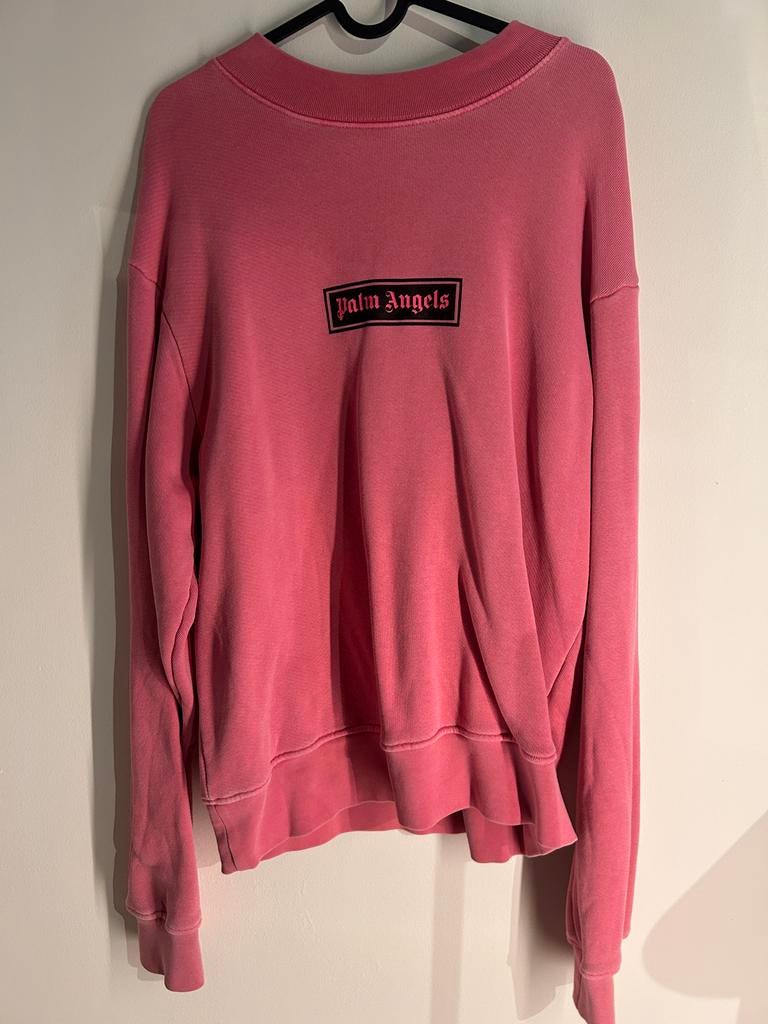 Palm Angels Roze Sweatshirt - Zo goed als nieuw, Kleding | Dames, Ophalen of Verzenden, Zo goed als nieuw, Maat 38/40 (M), Roze
