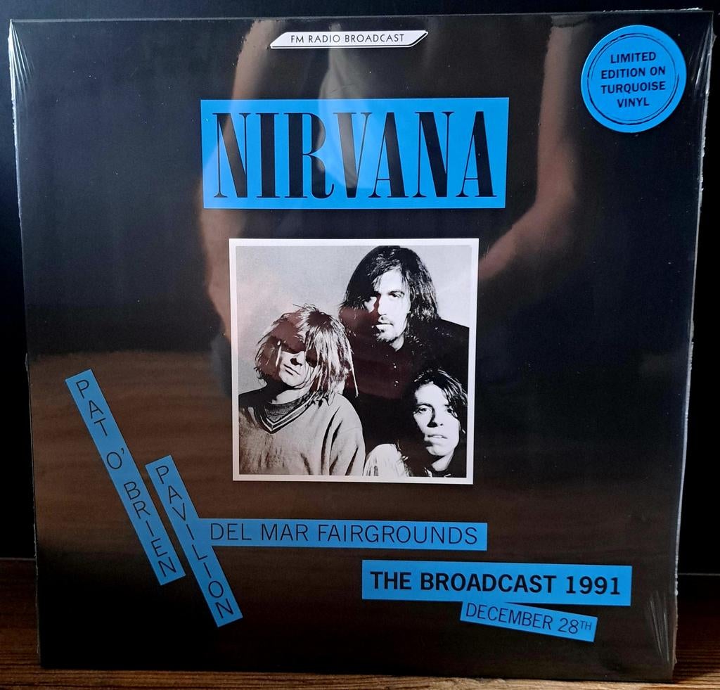 Nirvana | Del Mar 1991 LP turquoise vinyl, Cd's en Dvd's, Vinyl | Rock, Limited edition, Ophalen of Verzenden, Nieuw in verpakking