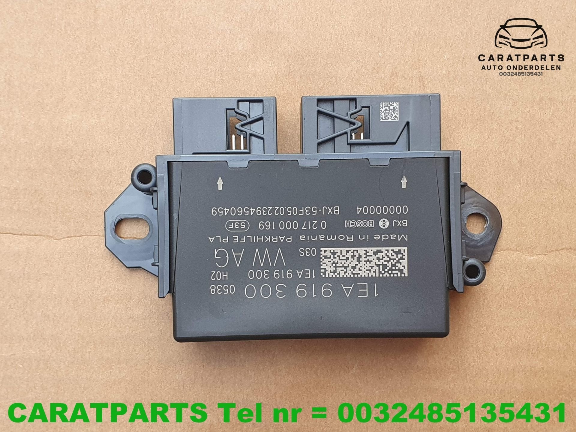 1EA919300 Audi Q4 pdc module Cupra Born ID.Buzz Enyaq ID4, Audi, Gebruikt, AUDI AG, Auto-Union-Strasse 1
85045  Ingolstadt, DE