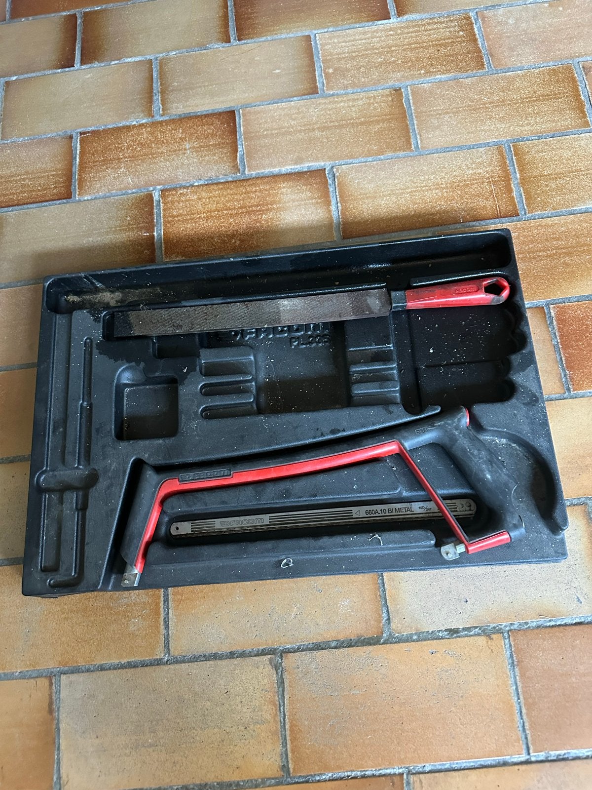 FaCOM metaalzaag en vijl set module, Ophalen of Verzenden, Gebruikt, Zaag, Facom