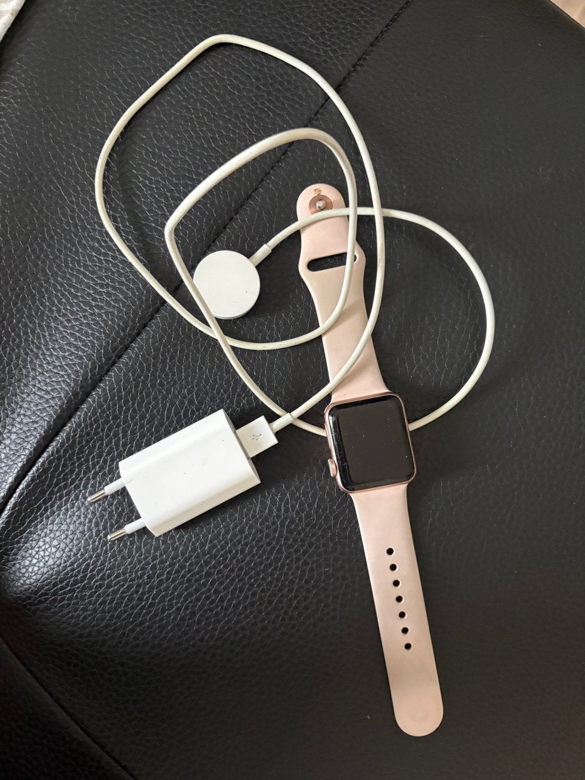 Apple Watch Series 3 – 38 mm – Pink, Ophalen, Zo goed als nieuw, Overige kleuren, 80 tot 90 cm