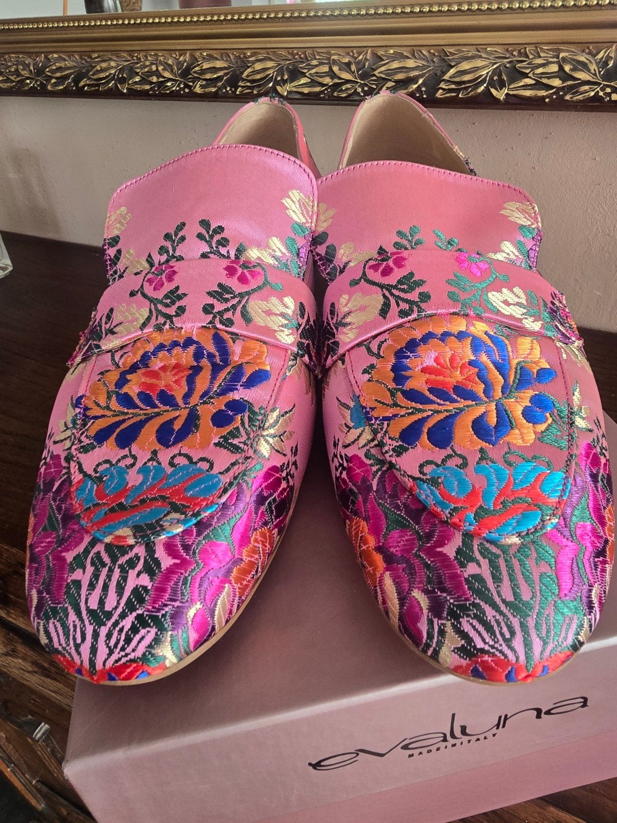 Prachtige evaluna schoenen maat 40, Kleding | Dames, Schoenen, Ophalen of Verzenden, Zo goed als nieuw, Roze, Sneakers of Gympen
