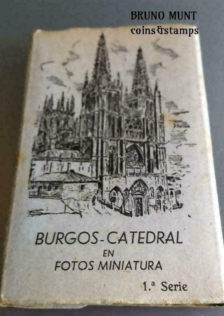 Burgos - CATEDRAL en Foto's Miniaura 1e Serie, Verzamelen, Verzenden, Foto, Buitenland, Zo goed als nieuw