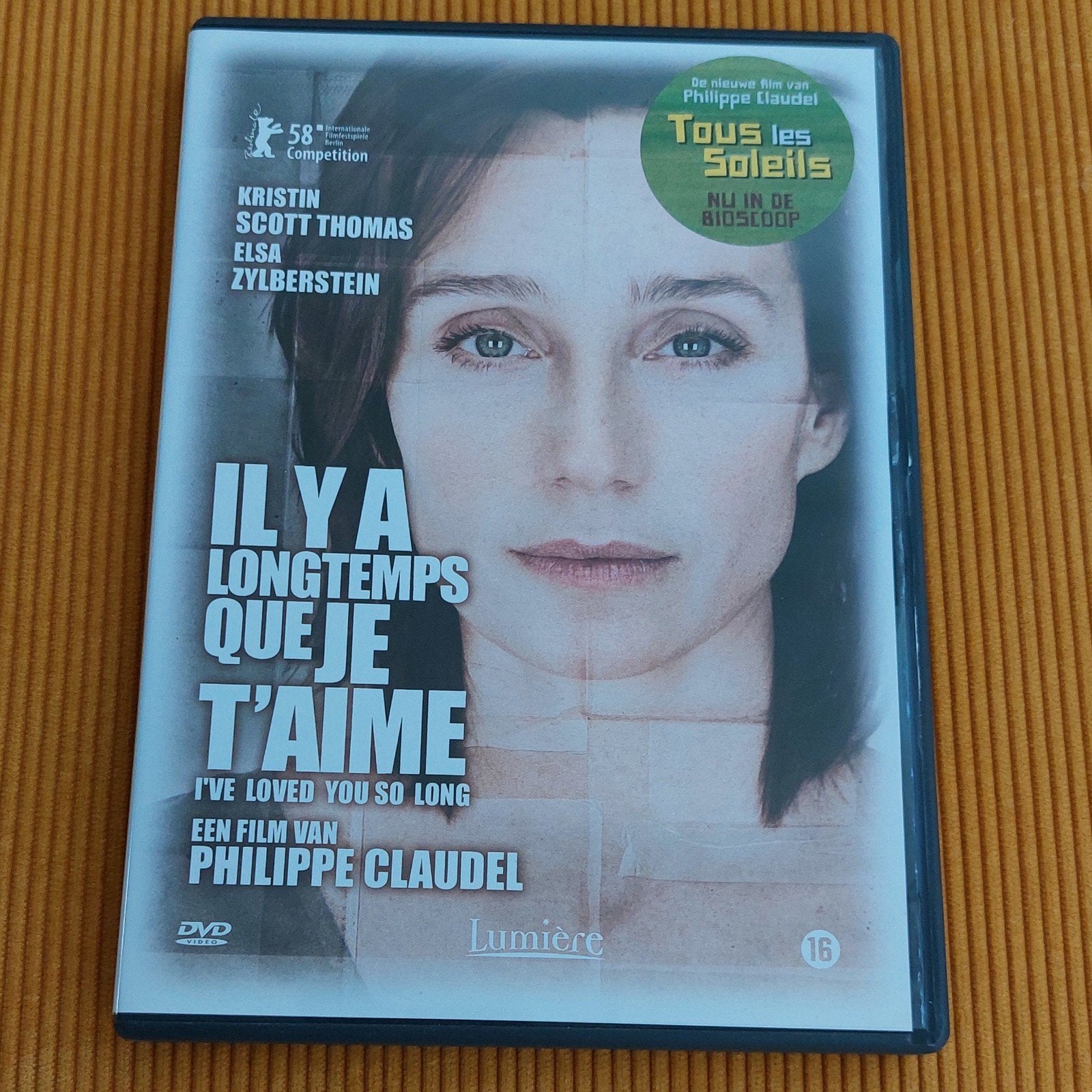 Il y a longtemps que je t'aime, Cd's en Dvd's, Gebruikt, Vanaf 16 jaar, Nederlands, Ophalen of Verzenden