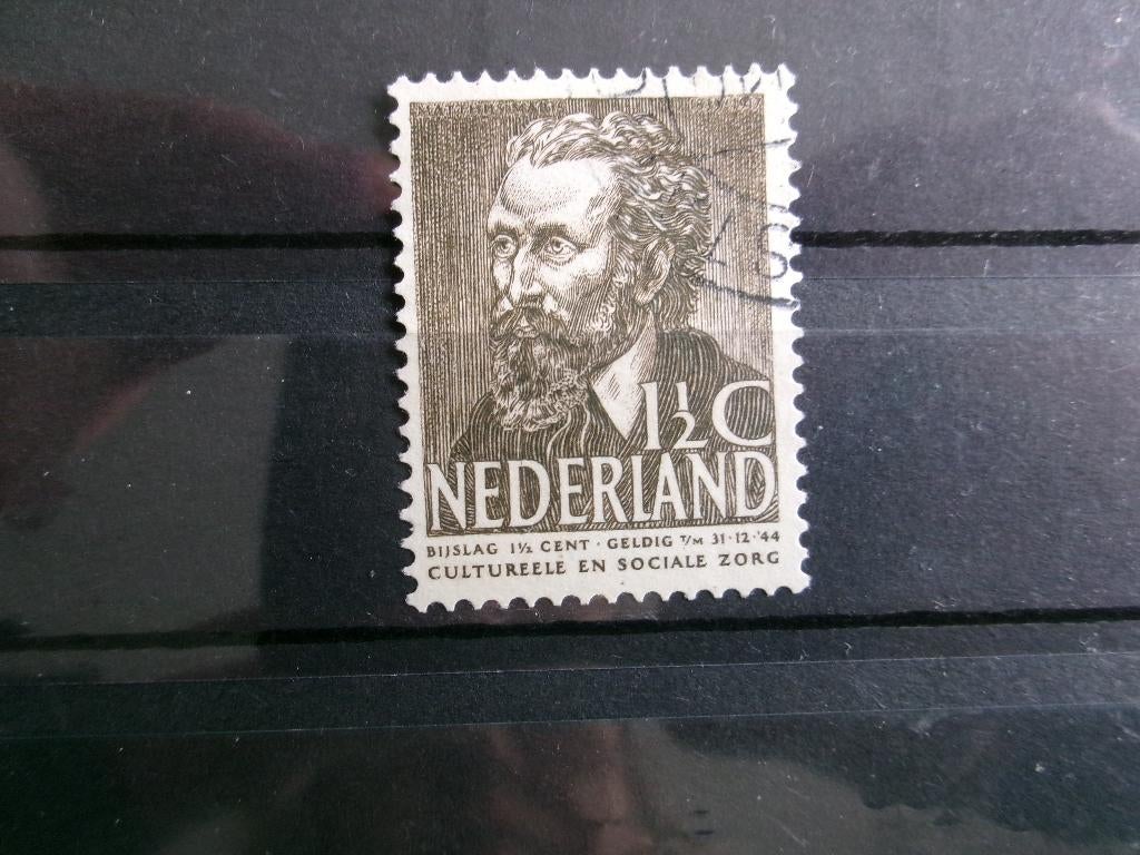 1939 - zomerzegel 1,5 + 1,5 ct (640b), Postzegels en Munten, Verzenden, Gestempeld