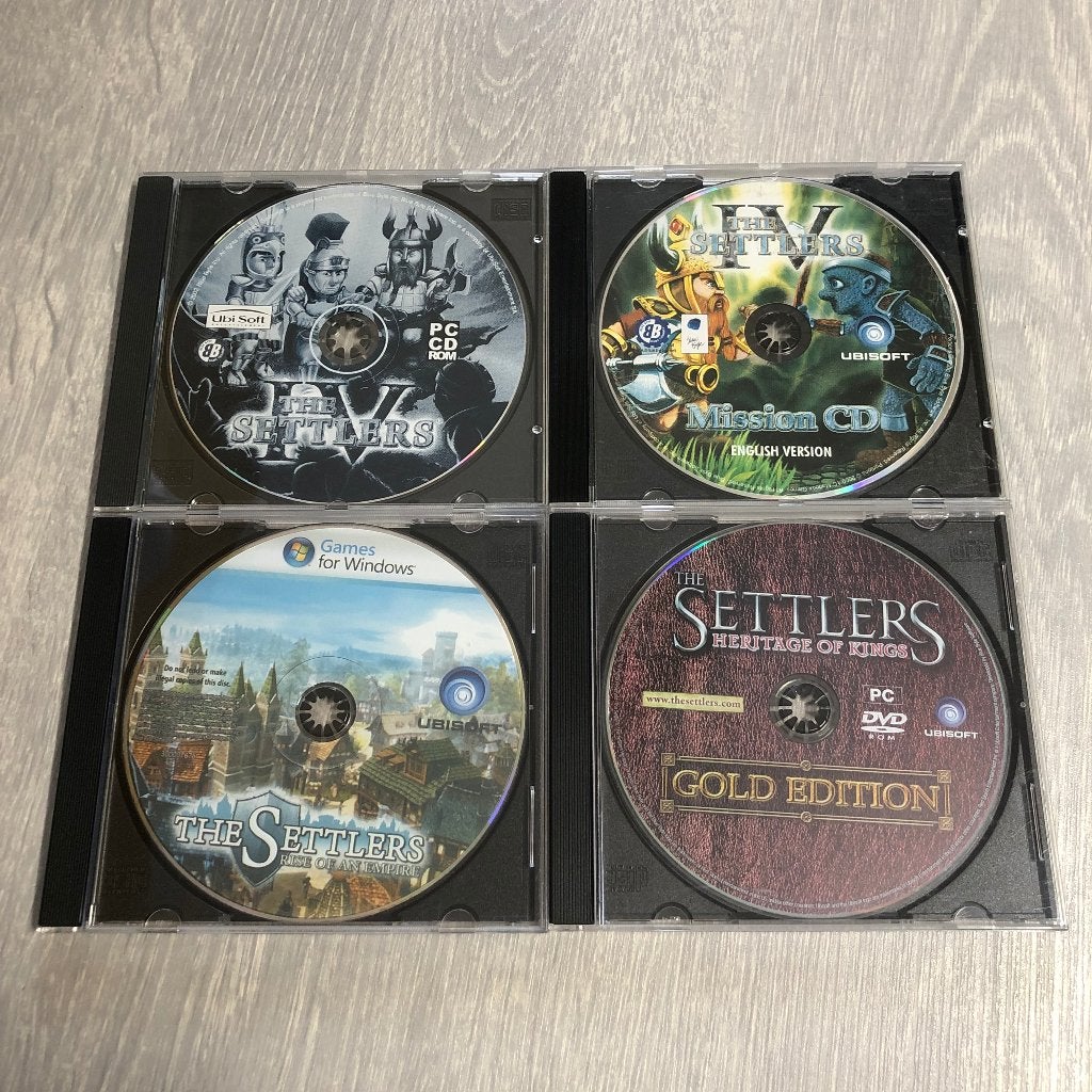 PC CD-ROM Games – The Settlers, Spelcomputers en Games, Online, Gebruikt, 1 speler, Ophalen of Verzenden
