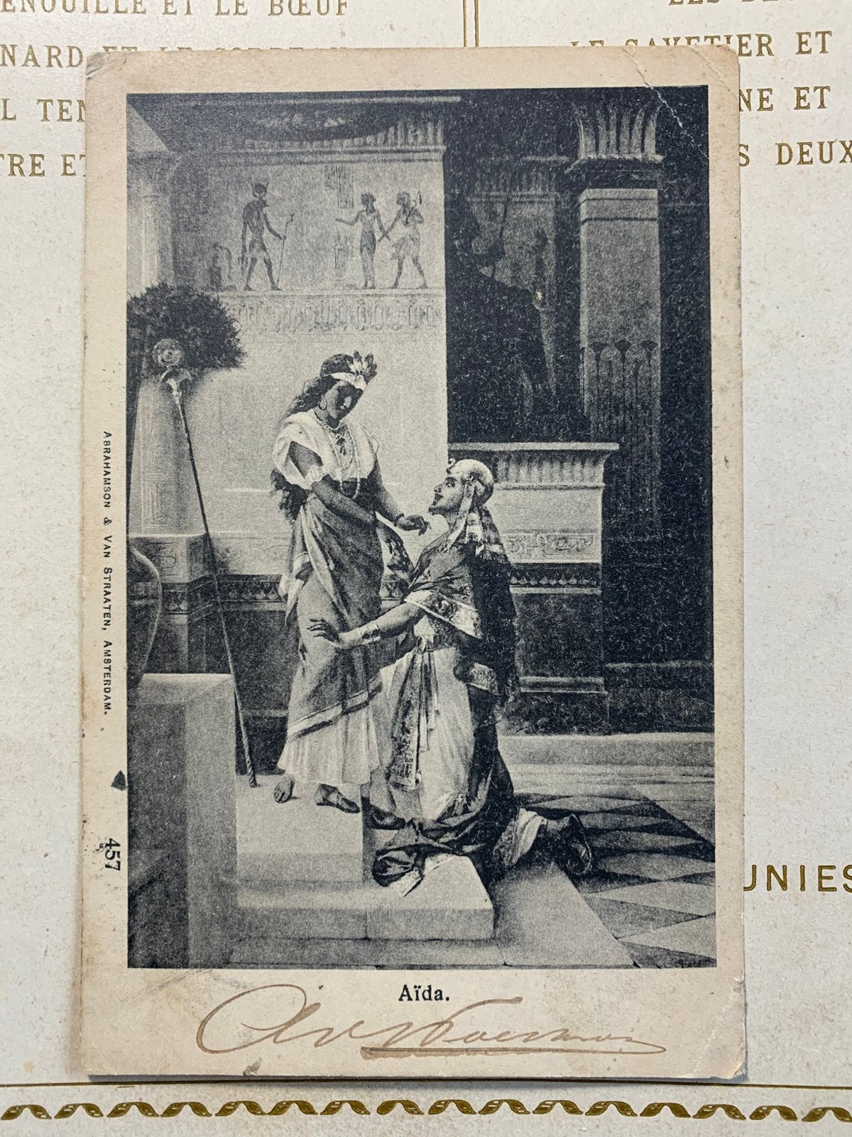1902 Aïda (MC), Ophalen of Verzenden, Voor 1920, Gelopen, Overige thema's