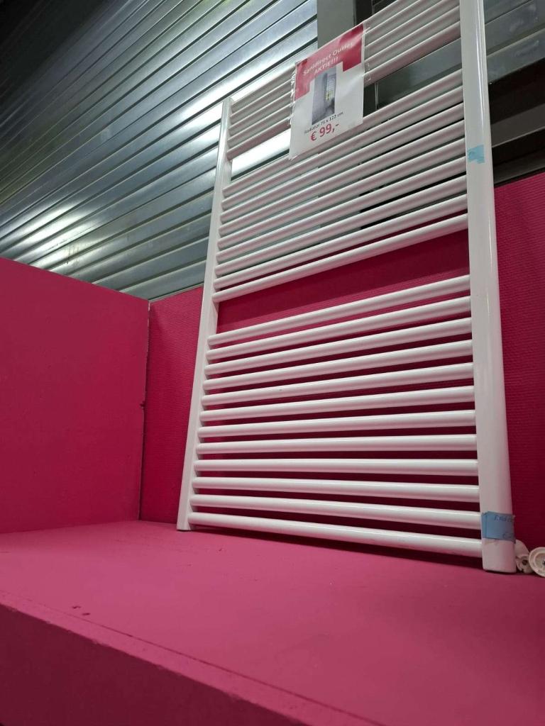 Radiator wit 75x122cm, Overige typen, Niet ingevuld, Nieuw, Niet ingevuld