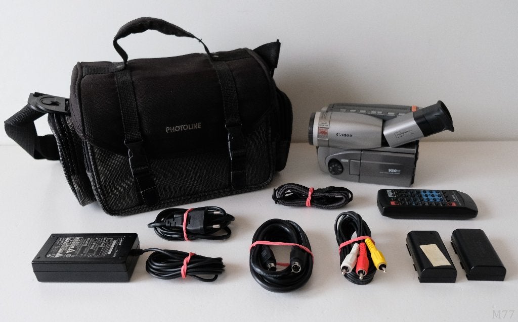 Canon V50 Hi8 Camcorder, Ophalen of Verzenden, Hi 8, Camera