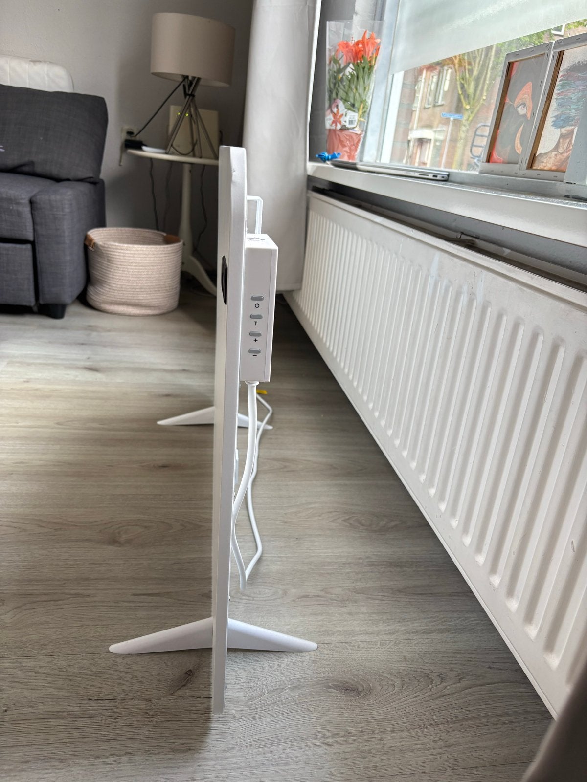 Könighaus 800W Smart Infraroodverwarming met WiFi & Afstands, Ophalen, Zo goed als nieuw, 800 watt of meer, Radiator