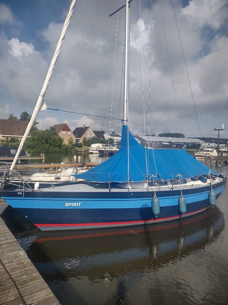 Zeilboot, Watersport en Boten, Kajuitzeilboten en Zeiljachten, 9 m, Staal, Diesel, Van de Stadt