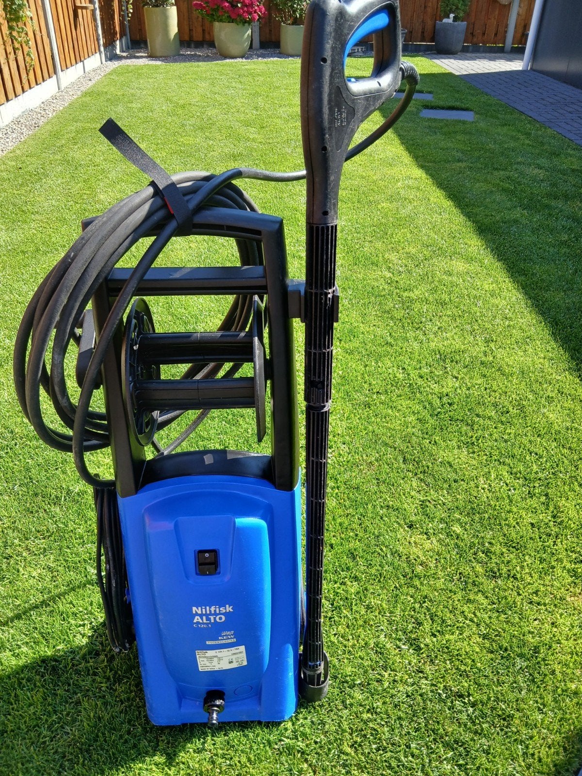 Nilfisk ALTO C120.1 hogedrukreiniger, Tuin en Terras, Ophalen, Gebruikt, Elektrisch, Nilfisk ALTO