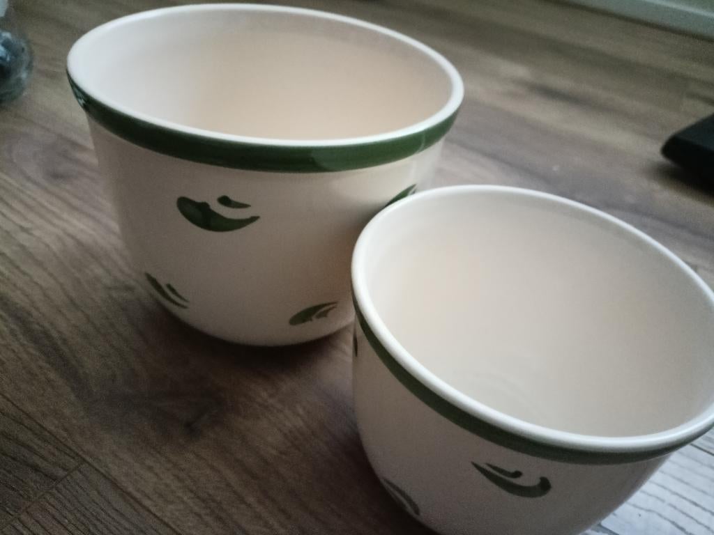 Bliempotten, Ophalen, Gebruikt, Rond, Balkon