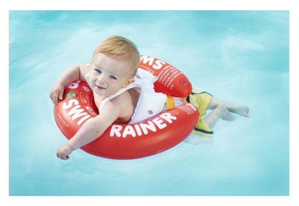 Fred swimtrainer babyzwemband, Kinderen en Baby's, Speelgoed | Babyspeelgoed, Ophalen, Zo goed als nieuw, Overige typen