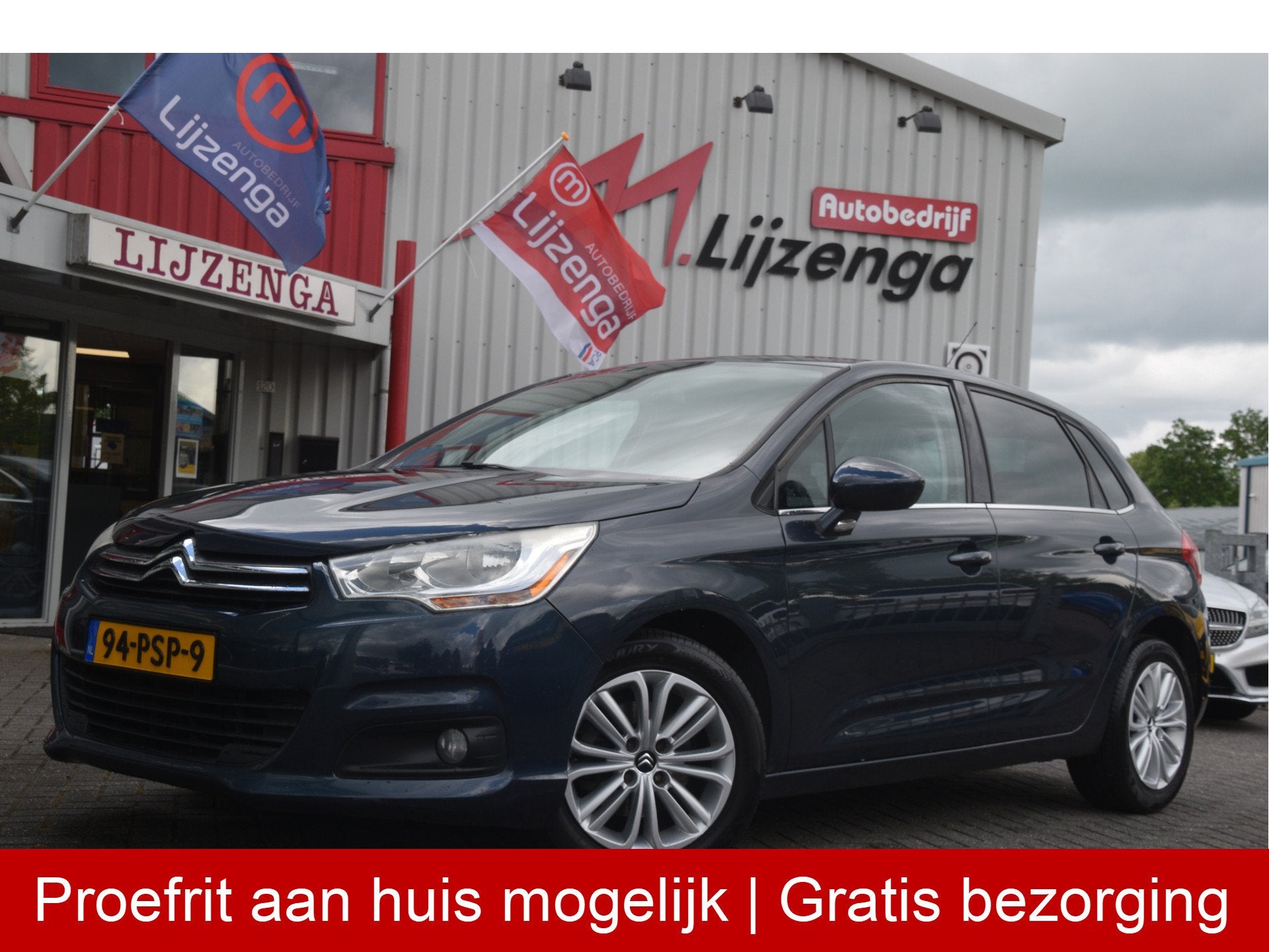 Citroën C4 1.6 VTi Tendance Clima | Bluetooth | Cruise | LM, Auto's, Voorwielaandrijving, Euro 5, Stof, 4 cilinders