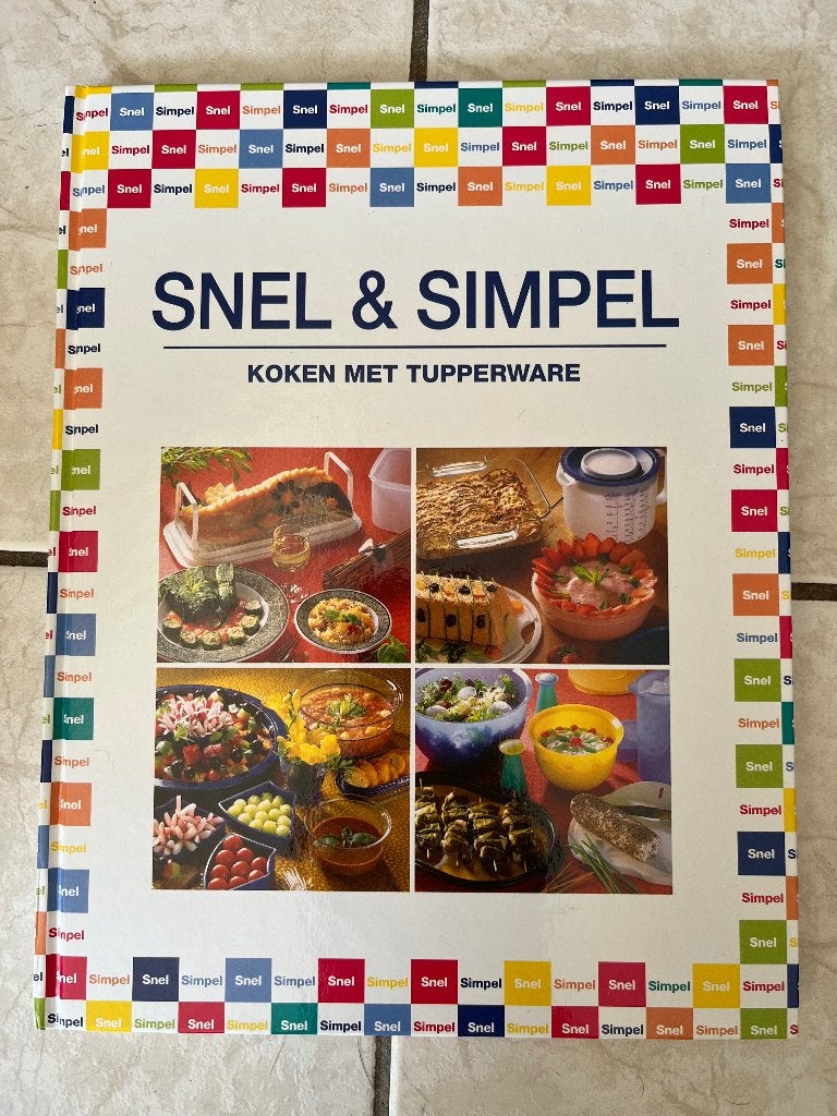 Kookboek - Koken met Tupperware, Ophalen of Verzenden, Nieuw