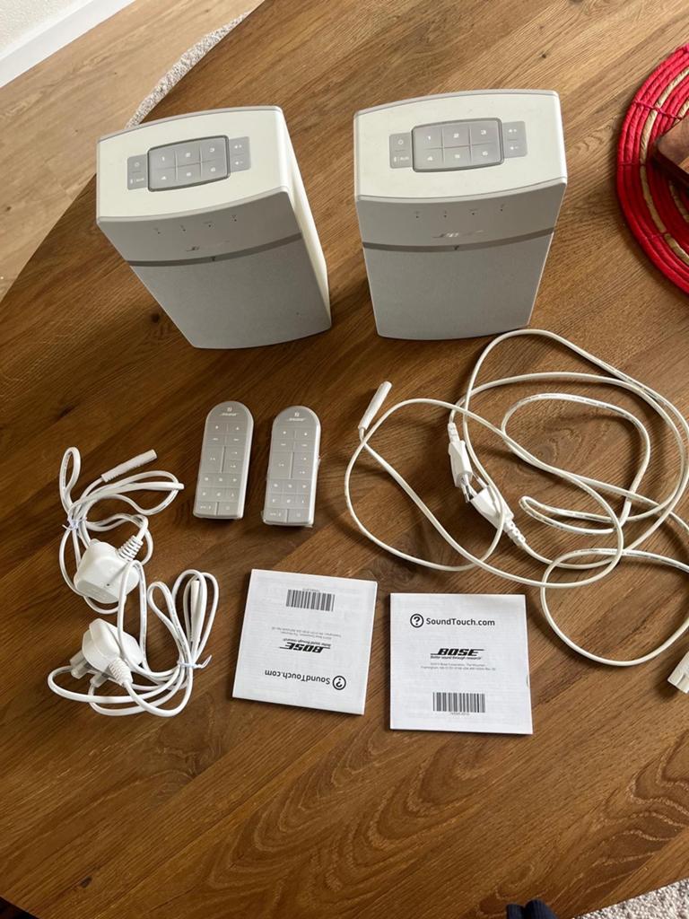 Bose SoundTouch 10 speakers - Set van 2, Ophalen, Gebruikt, Bose, Minder dan 60 watt