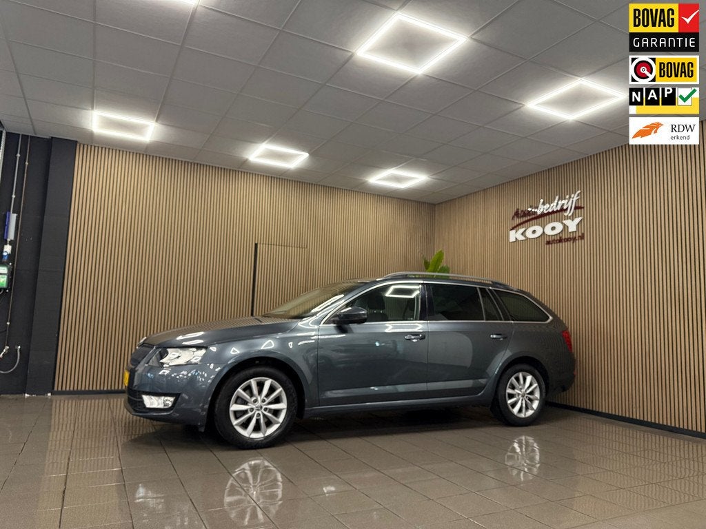 Skoda Octavia Combi 1.0 TSI Greentech Ambition Business * Au, Auto's, Skoda, Gebruikt, Euro 6, Lichtsensor, Origineel Nederlands