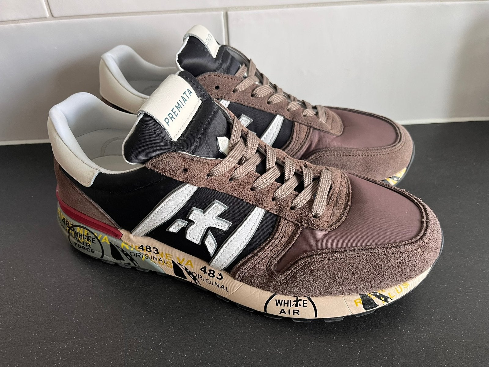 Premiata sneakers maat 44 weinig gedragen, Bruin, Verzenden, Premiata, Premiata