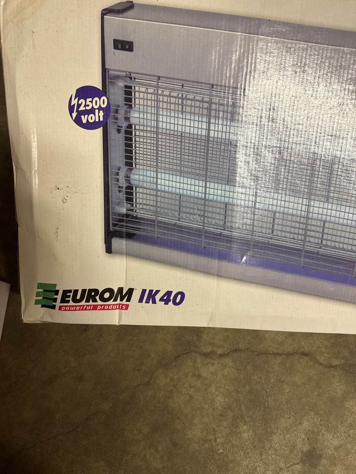 Eurom IK40 Vliegenlamp - 2500 Volt, Dieren en Toebehoren