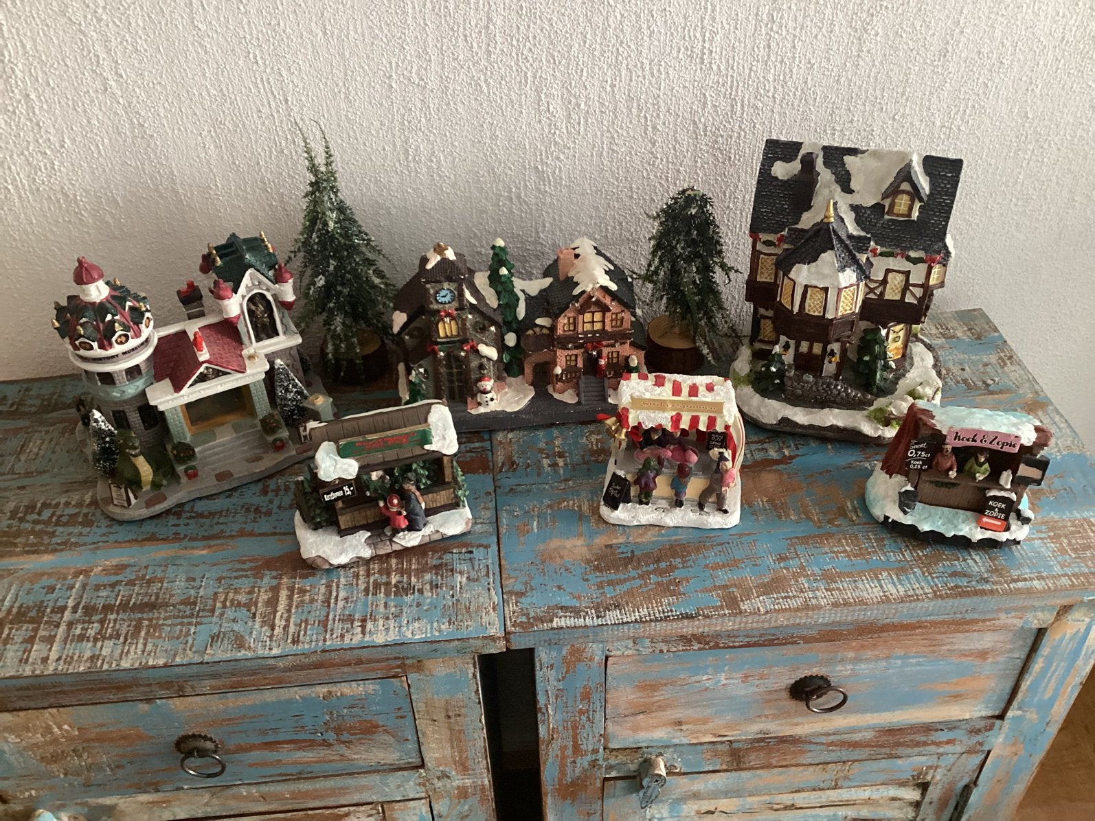 Kerstdorp, Ophalen of Verzenden, Zo goed als nieuw