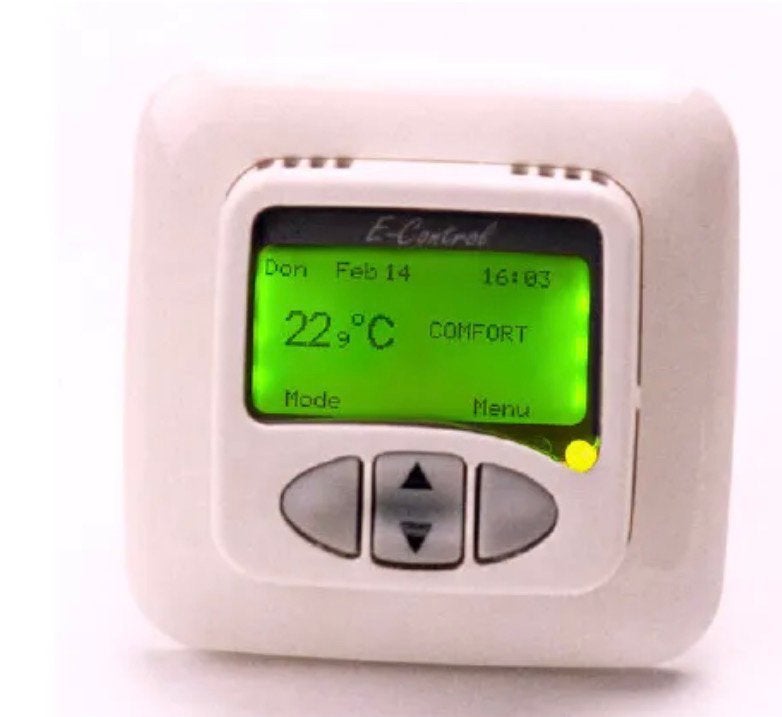 vloerverwarming thermostaat magnum e control 7457900 wit, Ophalen, Nieuw