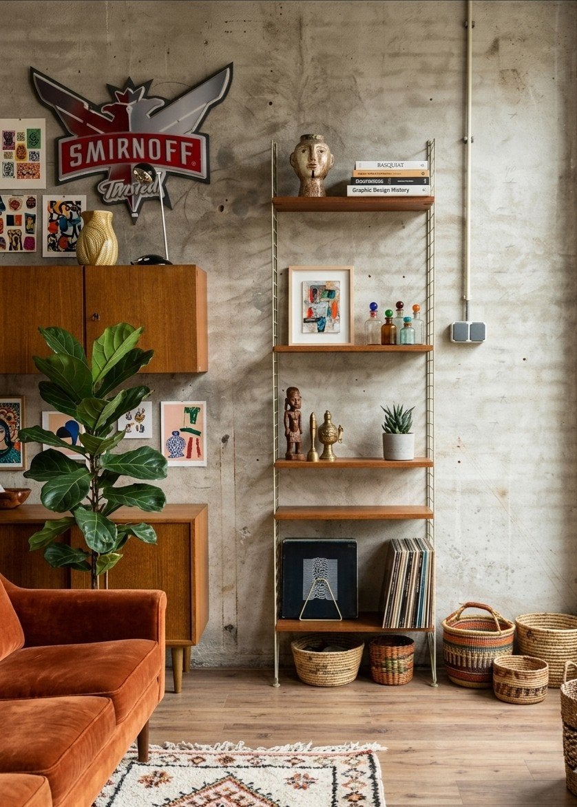 Nisse String wandrek modulair wandsysteem boekenkast, Ophalen of Verzenden