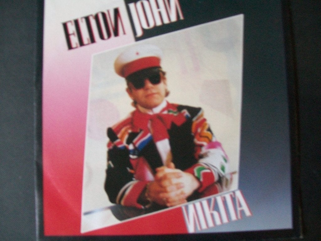 Elton John met Nikita (1985) 7 inch in nieuwstaat, Verzenden, 7 inch, Beschermende buitenhoes, Zo goed als nieuw