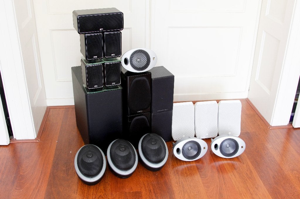 Restantje speakers. Focal, Heco, KEF, Denon etc, Audio, Tv en Foto, Luidsprekers, Gebruikt, -, -, Overige typen