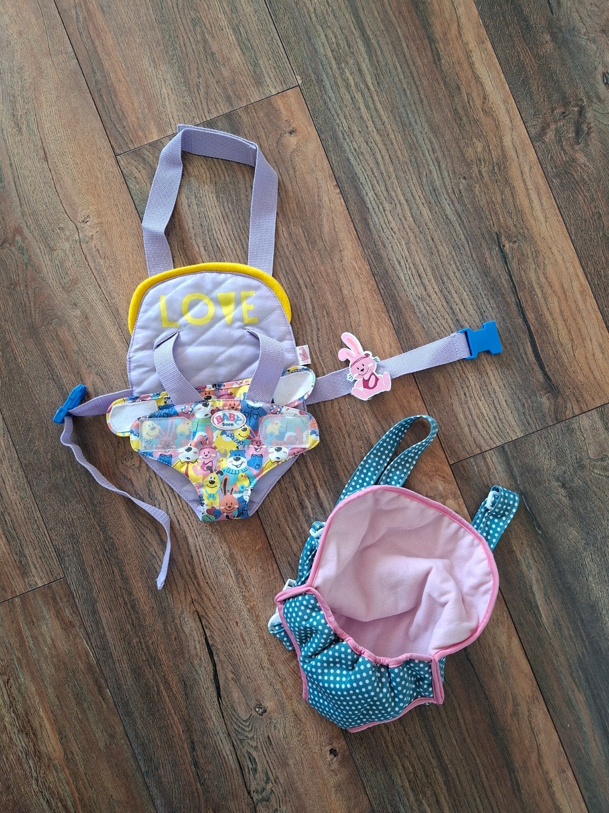 Baby Born draagzak 2 stuks, Kinderen en Baby's, Ophalen of Verzenden, Zo goed als nieuw, Babypop