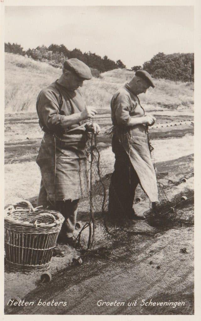 Scheveningen, Verzamelen, Ansichtkaarten | Nederland, Ophalen of Verzenden, 1940 tot 1960, Ongelopen, Zuid-Holland