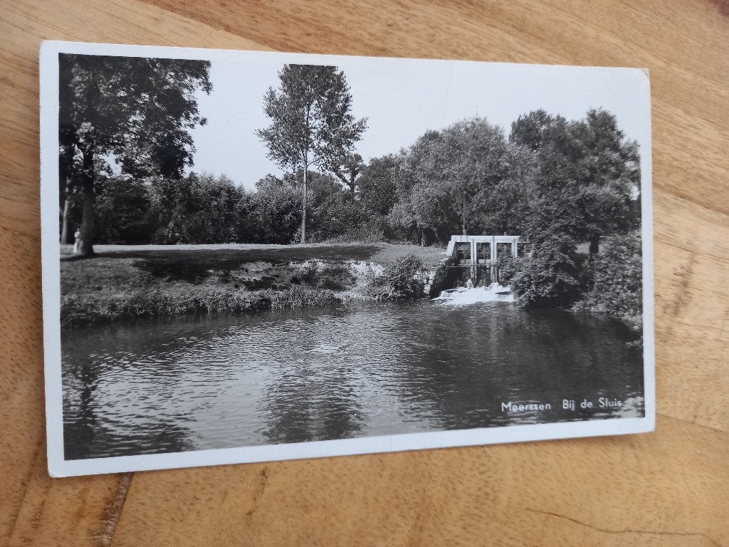 Meerssen bij de Sluis, Ophalen of Verzenden, 1960 tot 1980, Gelopen, Limburg