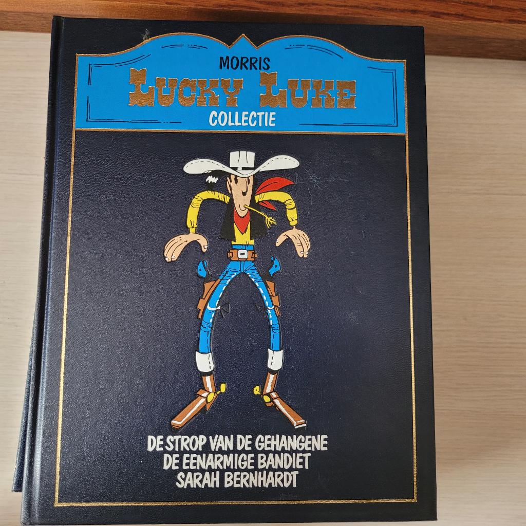 2 Lucky Luke verzamelalbums, Meerdere stripboeken, Ophalen of Verzenden, Zo goed als nieuw, Morris