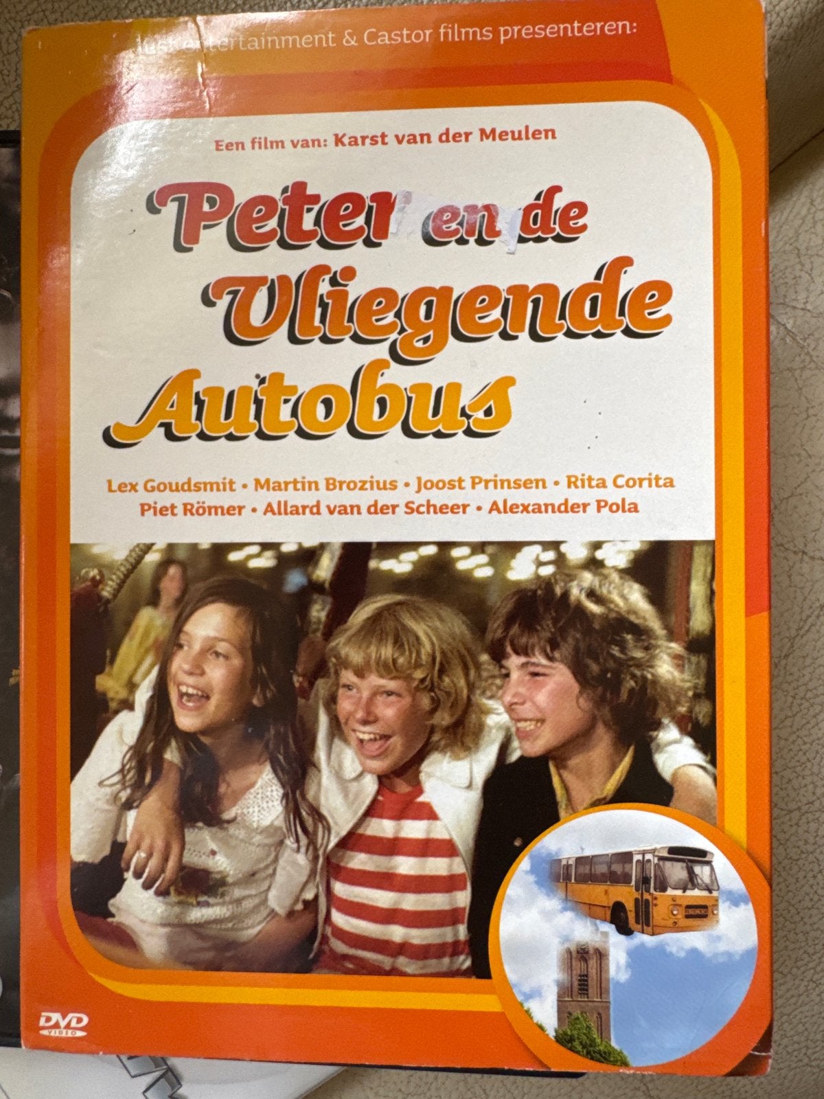 Peter en de Vliegende Autobus DVD - Familiefilm, Cd's en Dvd's, Gebruikt, Alle leeftijden, Familie, Film