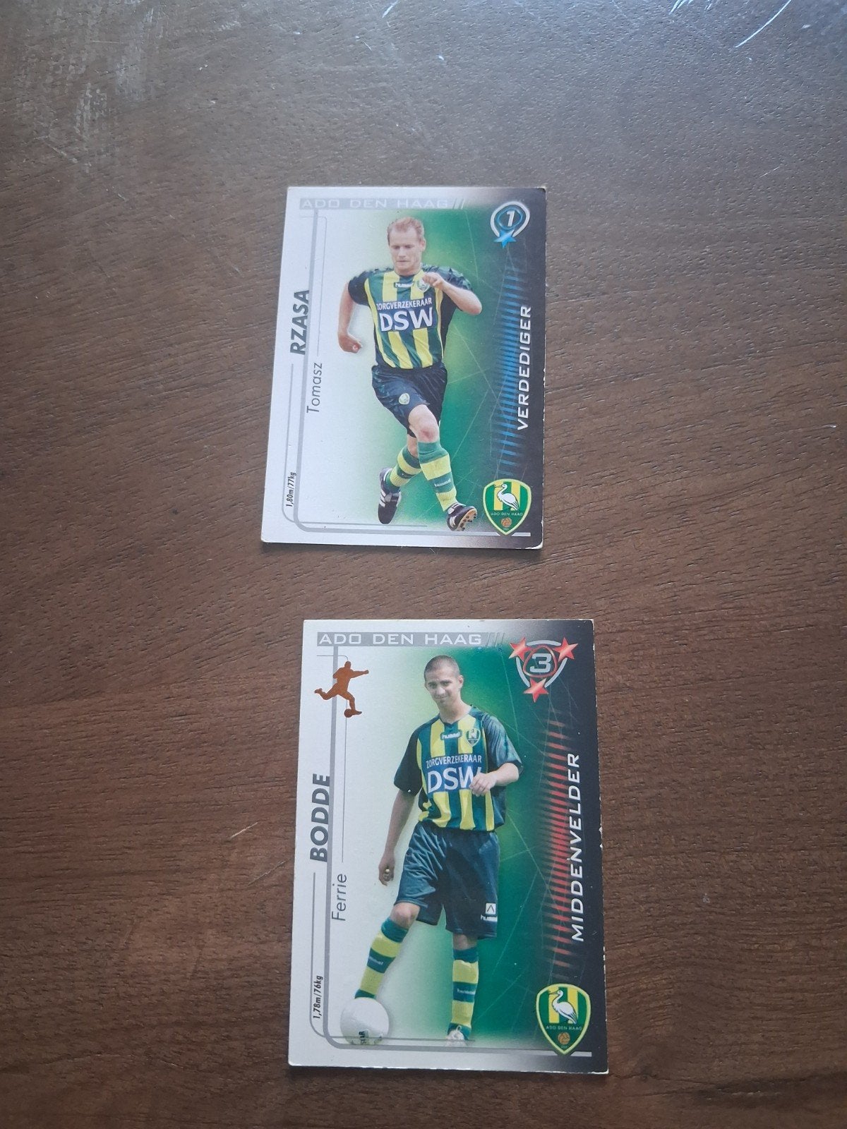all stars trading card game ADO den Haag 2005 2006, Ophalen of Verzenden