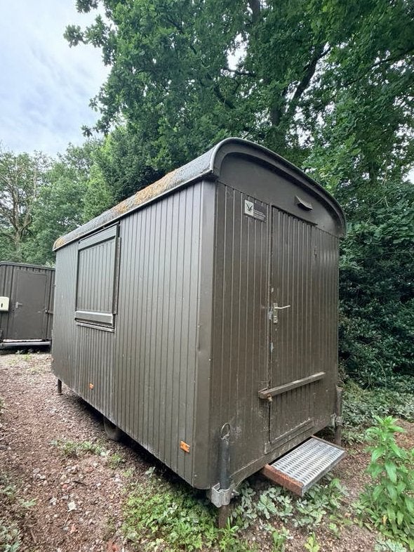 Unieke Bouwkeet /Schaftwagen, foodtruck, pipowagen, Doe-het-zelf en Verbouw, Bouwketen en Schaftketen, Ophalen, Gebruikt