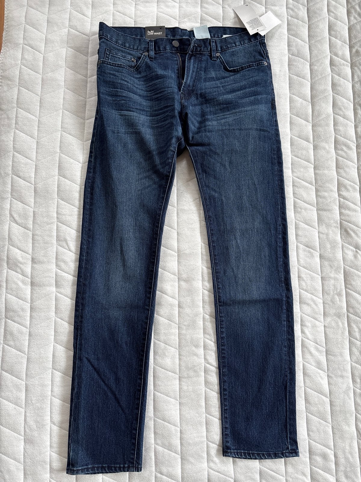 H&M Slim Waist Jeans - Nieuw met labels, Ophalen of Verzenden, Nieuw, Blauw, W32 (confectie 46) of kleiner