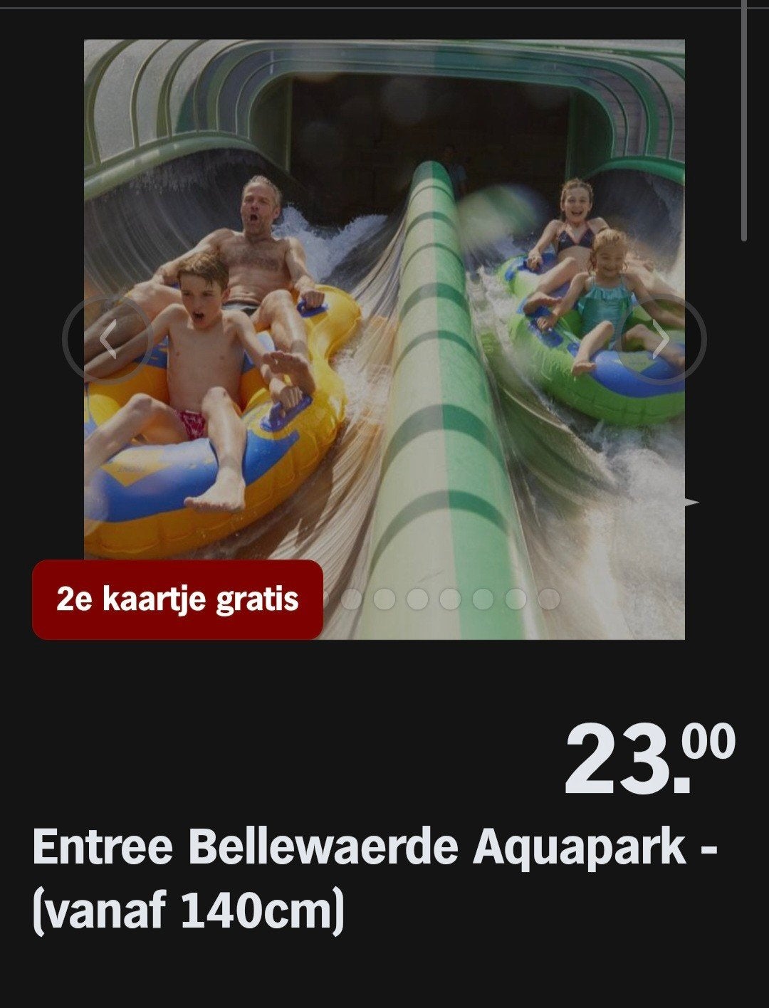 BELLEWAERDE AQUAPARK ♡ 2e kaartje gratis (AH SPAARKAARTEN), Overige soorten