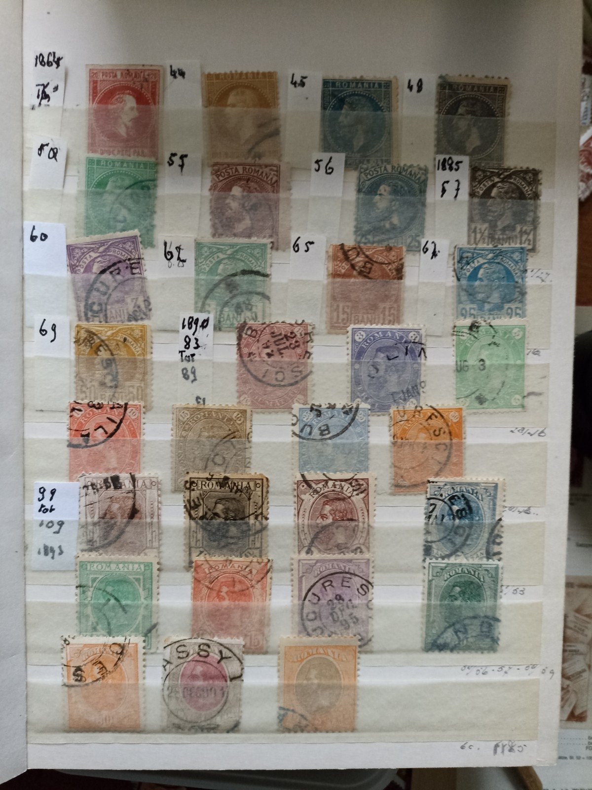 Postzegels Roemenië - Diverse complete series (Michel), Ophalen of Verzenden
