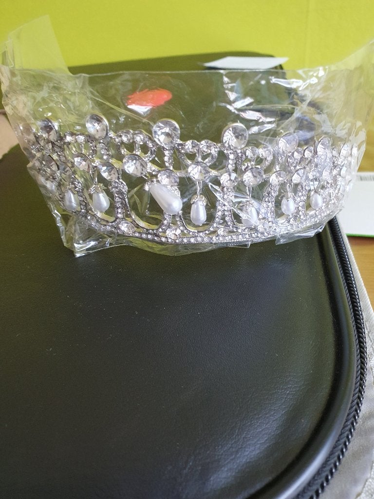 Mooie tiara nieuw, Ophalen of Verzenden, Nieuw, Overige kleuren, Accessoires