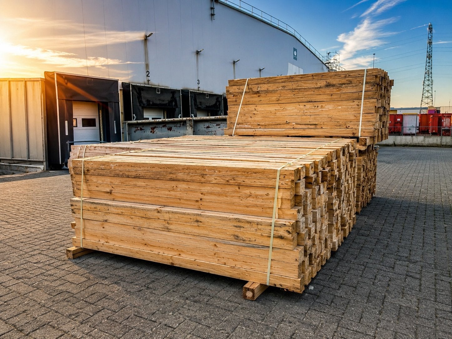 Douglas Palen 10x10x245 cm | Nieuw | Grote voorraad!!, Ophalen, Nieuw, 200 tot 250 cm, 50 mm of meer