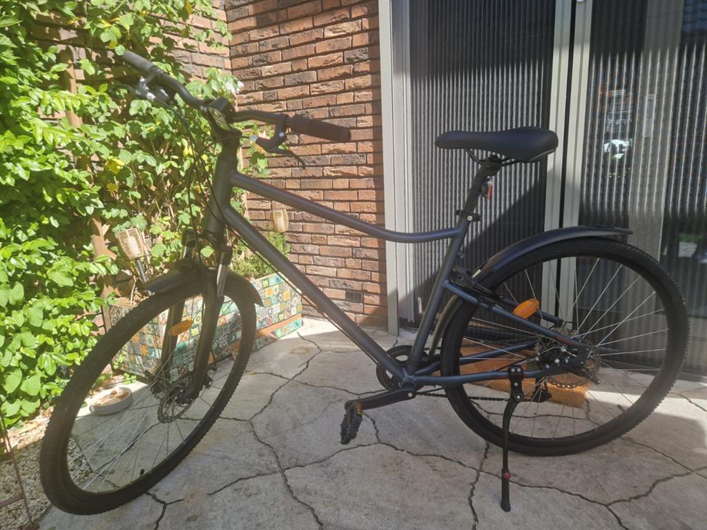Riverside RS500 hybride fiets met schijfremmen Maat L, Gebruikt, Versnellingen, 50 tot 53 cm, Schijfrem