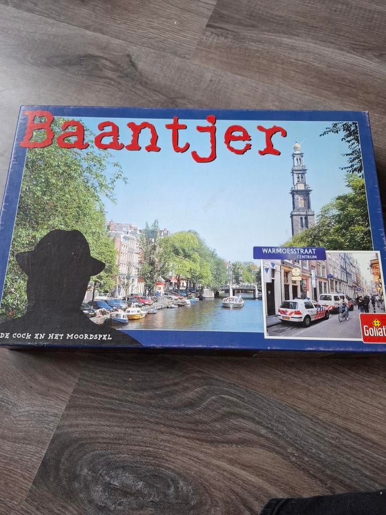 Baantjer: De Cock en het Moordspel - Bordspel, Hobby en Vrije tijd, Gezelschapsspellen | Bordspellen, Drie of vier spelers, Ophalen